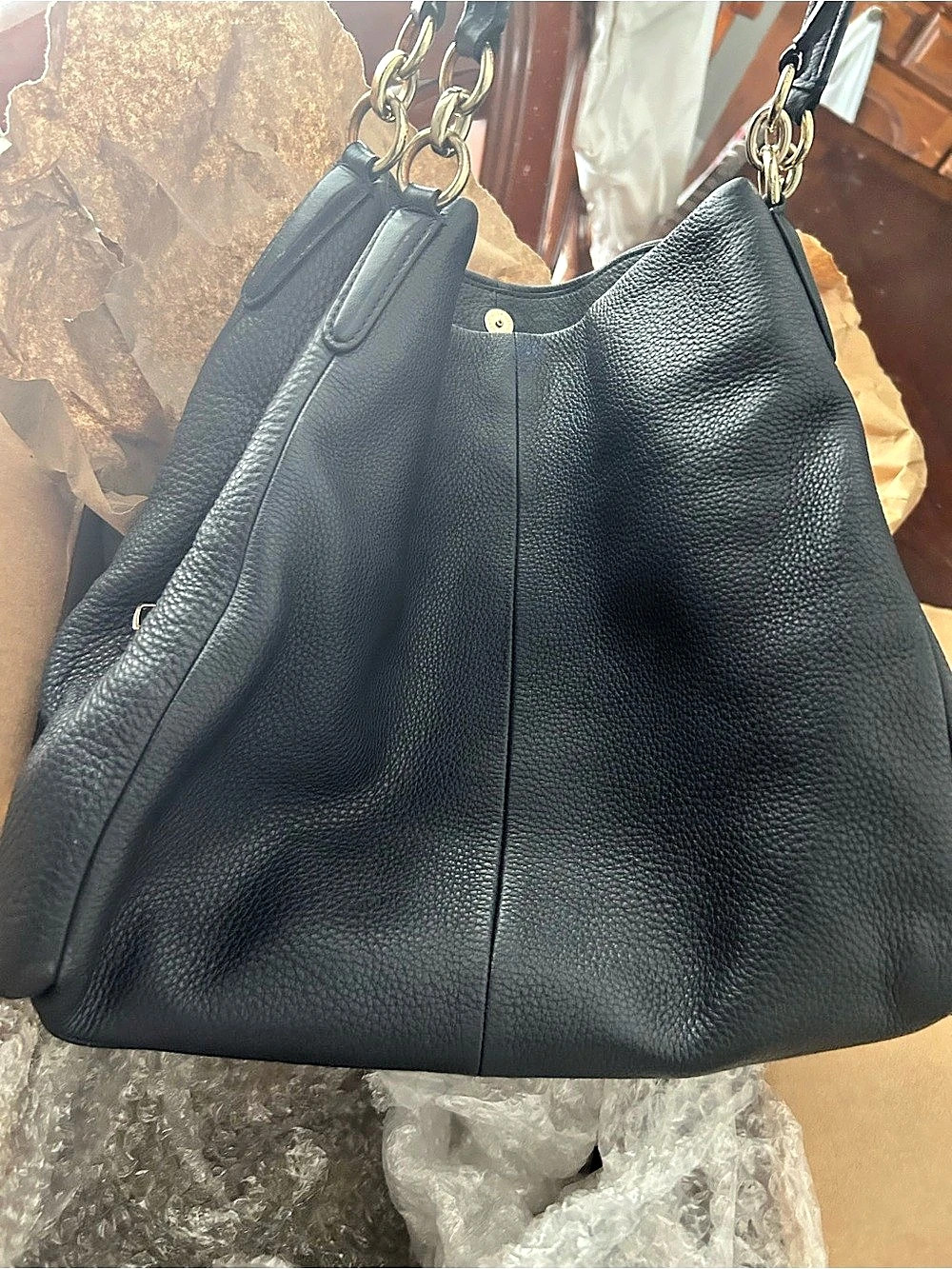 Coach Black Shoulder Bag